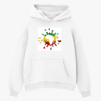 Толстовка худи оверсайз