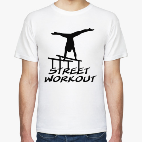 Футболка с принтом Street workout