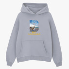 Толстовка худи оверсайз