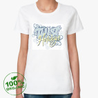 Женская футболка органик