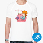 Мужская спортивная футболка