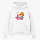 Толстовка худи оверсайз