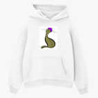 Толстовка худи оверсайз