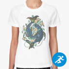 Женская спортивная футболка