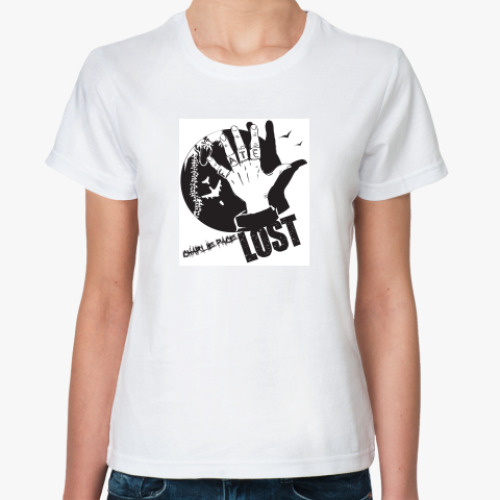 Классическая футболка с принтом  LOST Charlie Pace