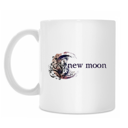 Кружка с принтом New moon