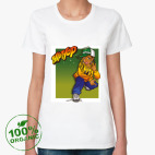 Женская футболка органик