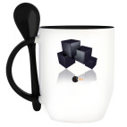 Кружка с ложкой