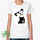 Женская футболка органик