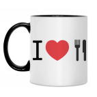 Кружка двухцветная