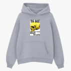 Толстовка худи оверсайз