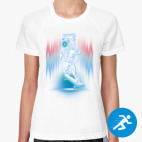 Женская спортивная футболка