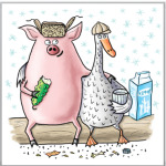 Гусь свинье товарищ!