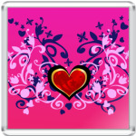  Сердце в цветах