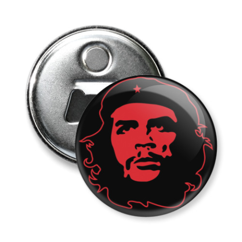 Магнит-открывашка с принтом El comandante