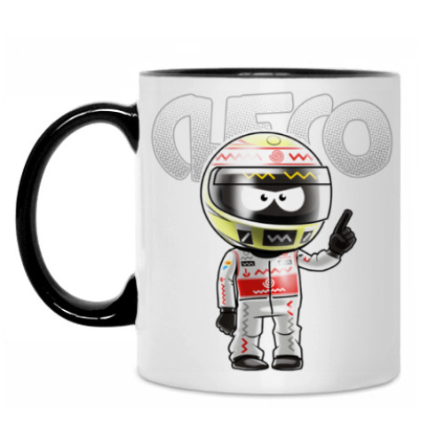 Кружка с принтом Checo