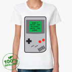 Женская футболка органик