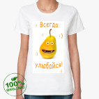 Женская футболка органик