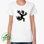 Женская футболка органик