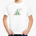 Детская классическая футболка Улыбнись!