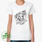 Женская футболка органик