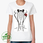 Женская футболка органик