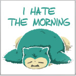 Я ненавижу утро