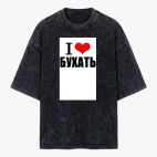Футболка оверсайз вареная