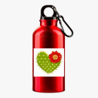 Металлическая бутылка 400 мл UV-DTF