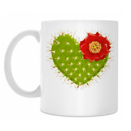 Кружка с принтом Сердце