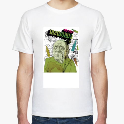 Футболка с принтом  'Буковски'