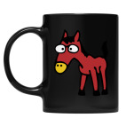 Кружка цветная UV-DTF