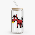 Банка с бамбуковой крышкой