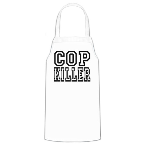 Фартук с принтом COP KILLER