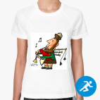 Женская спортивная футболка