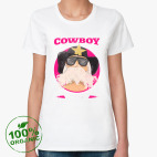 Женская футболка органик