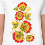 Хохломская роспись (цветы)