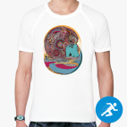 Мужская спортивная футболка