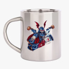 Космодесантник с кружкой