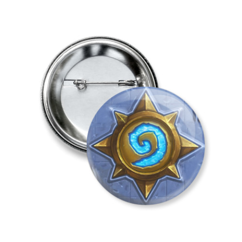 Значок 37мм с принтом HearthStone