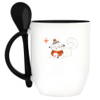 Кружка с ложкой