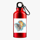 Металлическая бутылка 400 мл UV-DTF