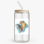 Банка с бамбуковой крышкой