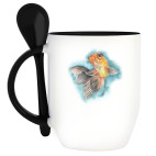 Кружка с ложкой