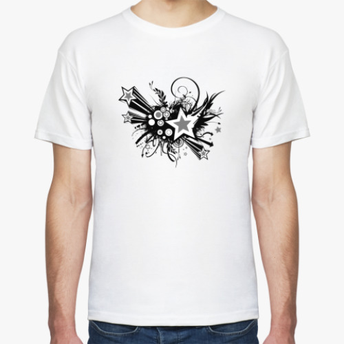 Футболка с принтом Звёздный каламбур