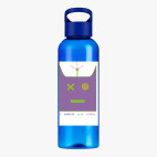 Прозрачная спортивная бутылка