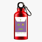 Металлическая бутылка 400 мл UV-DTF