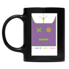 Кружка цветная UV-DTF