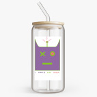 Банка с бамбуковой крышкой