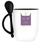 Кружка с ложкой